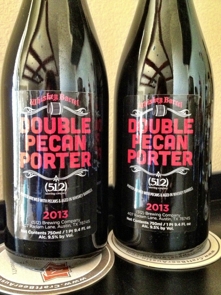 512 Brewing Whiskey Barrel Aged Double Pecan Porter