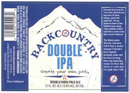 BackCountry Double IPA