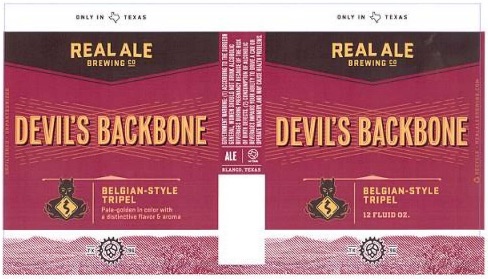 Real Ale Devils Backbone Tripel