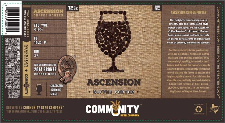 Community - Ascension Coffee Porter