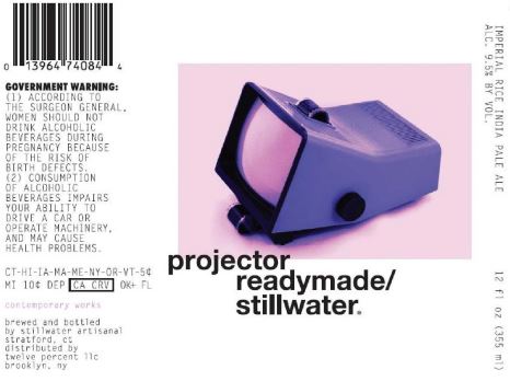Stillwater - Projector Readymade