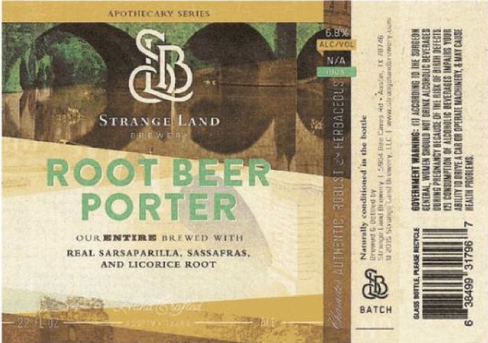 Strange Land - Root Beer Porter