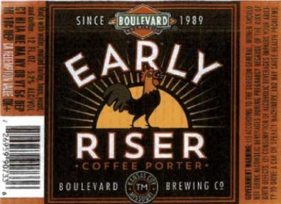 Label for Boulevard Early Riser