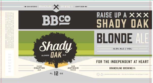 Label for Branchline Shady Oak