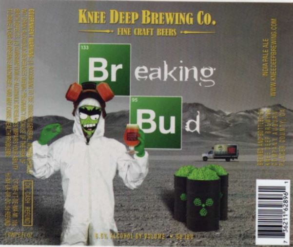Label for Knee Deep Breaking Bud