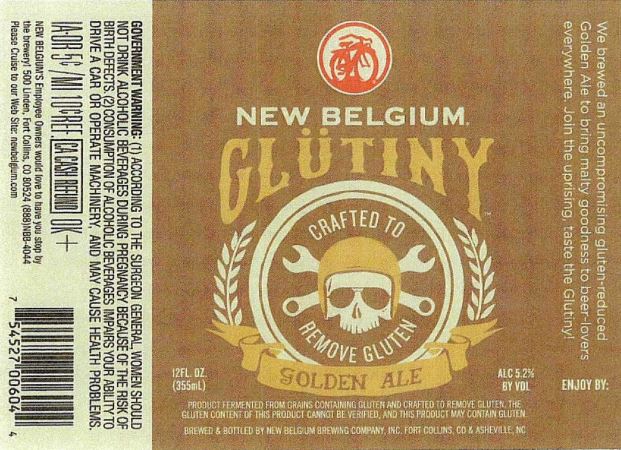 New Belgium Glutiny Golden