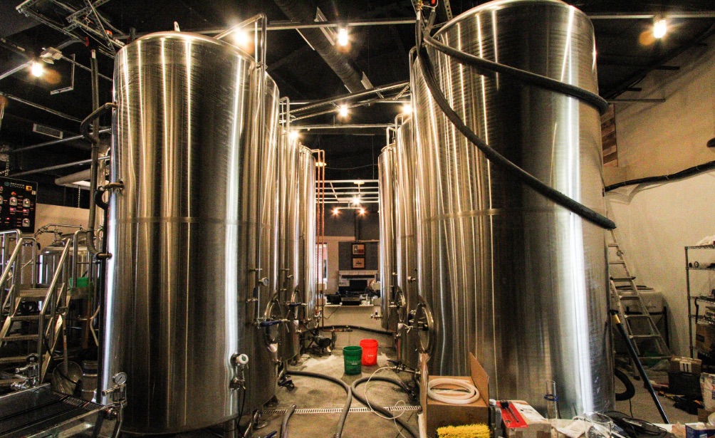 Whitestone Brewery fermentors
