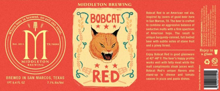 middleton bobcat red