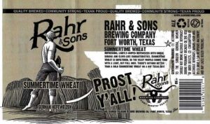 rahr and sons summer wheat