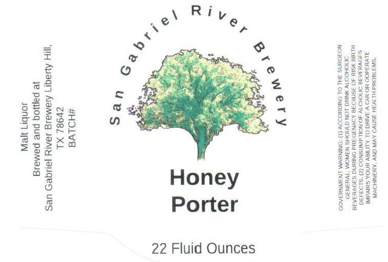 san gabriel river honey porter