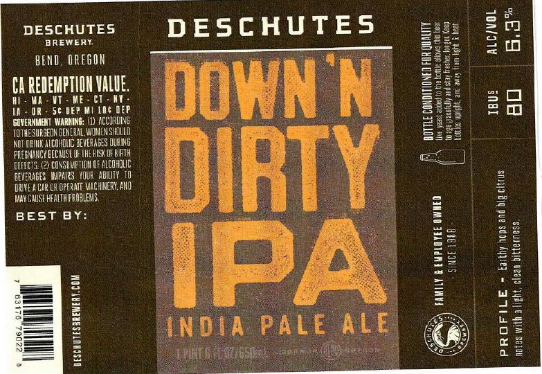 deschutes down and dirty