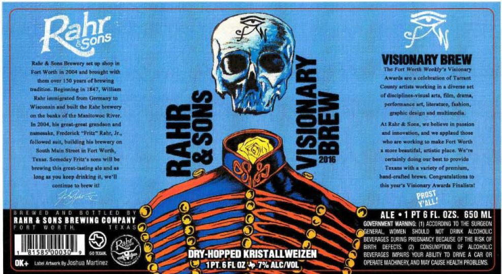 rahr and sons visionary