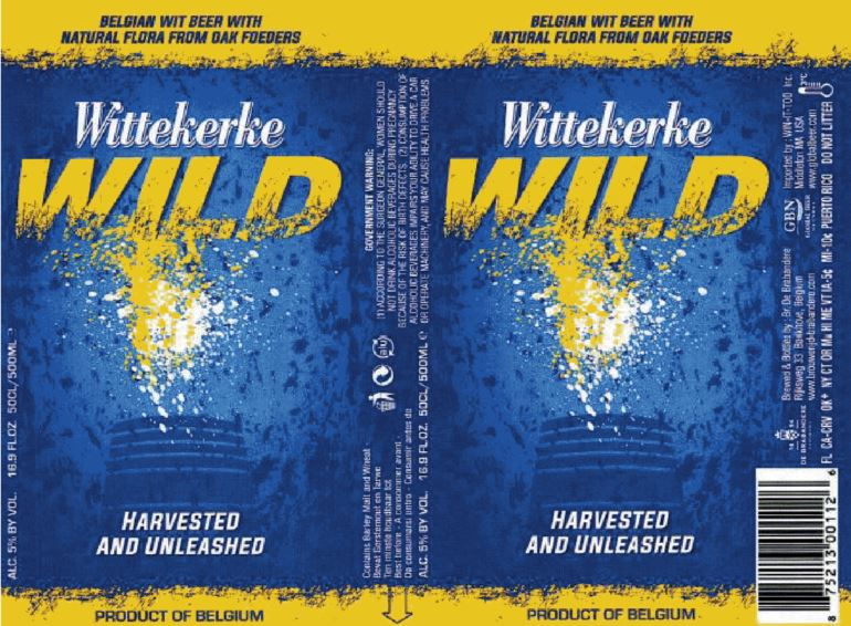 wittekerke wild TABC Label and Brewery Approvals July 22 2016