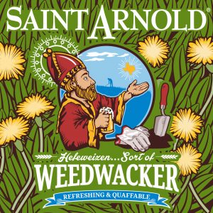 Saint Arnold weedwacker