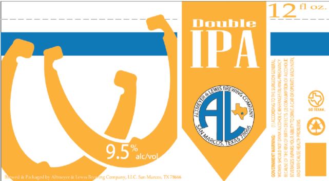 altmeyer-and-lewis-double-ipa TABC Label and Brewery Approvals September 23 2016