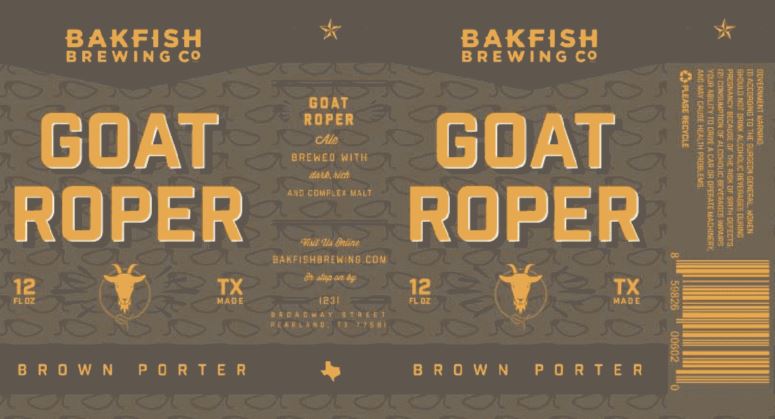 bakfish goat roper