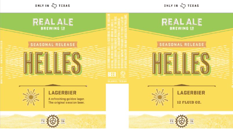 real ale helles TABC Label and Brewery Approvals September 2 2016