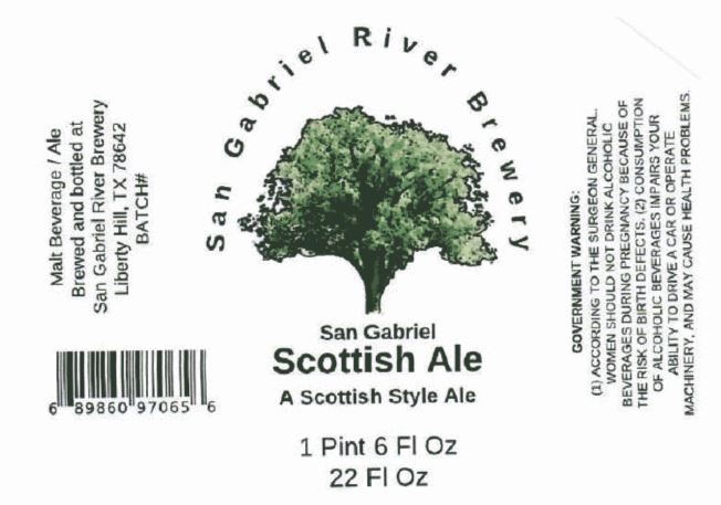 san gabriel scottish TABC Label and Brewery Approvals September 2 2016