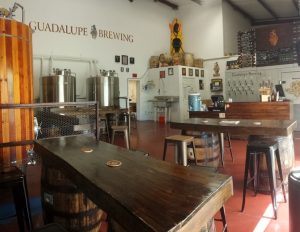 Guadalupe Brewing tasting room