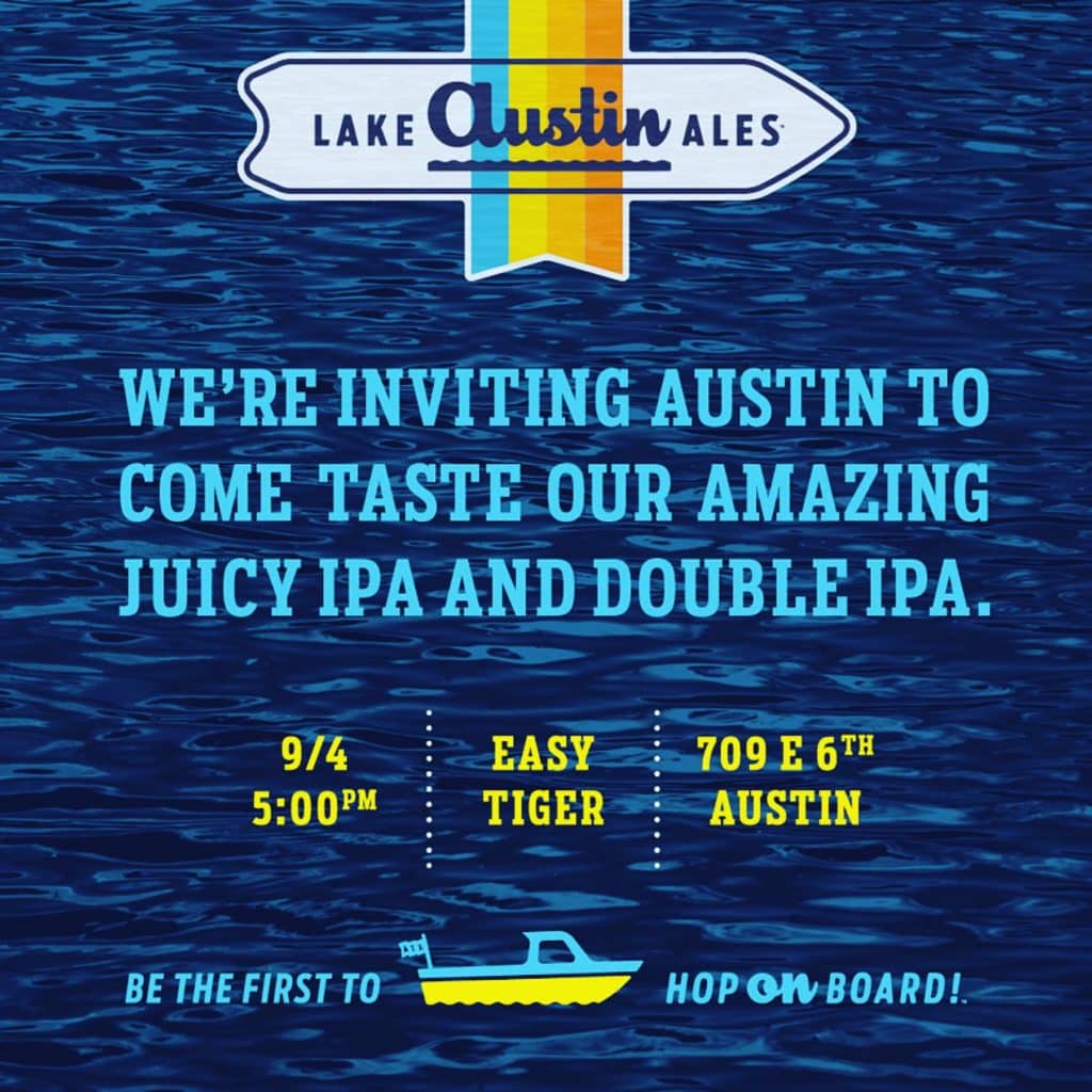 Austin Craft Beer Events Sept 3 - Sept 9 2018